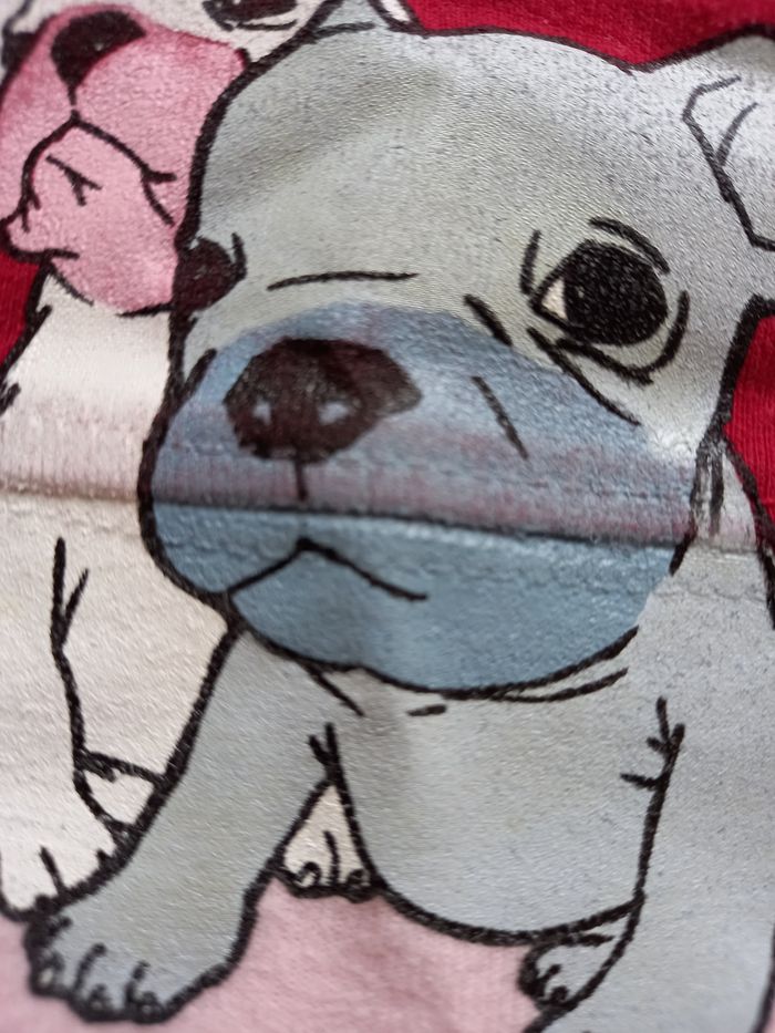 T shirt rouge et rose Levi's 3 mois - photo numéro 7