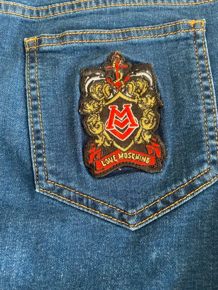 Jupe en jeans Love Moschino - photo numéro 5