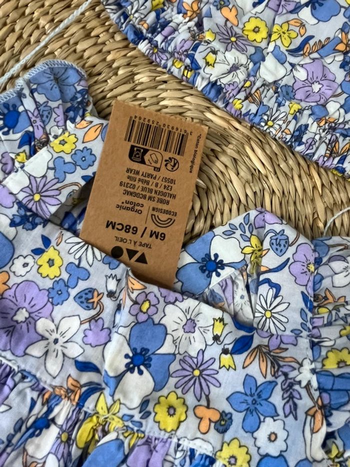 Robe et bloomer taille 6 mois neuve - photo numéro 4