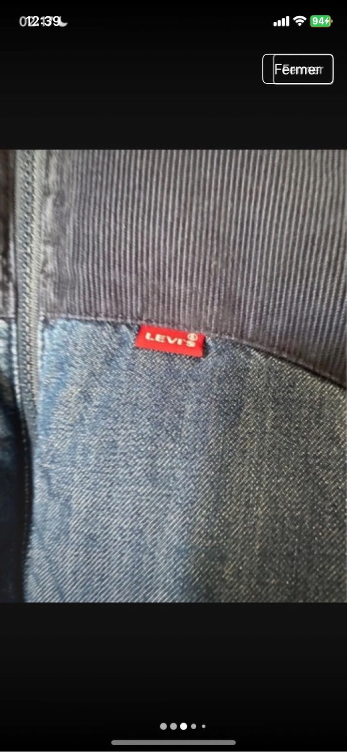 Doudoune super puffer jacket Levi's neuve avec étiquette - photo numéro 3