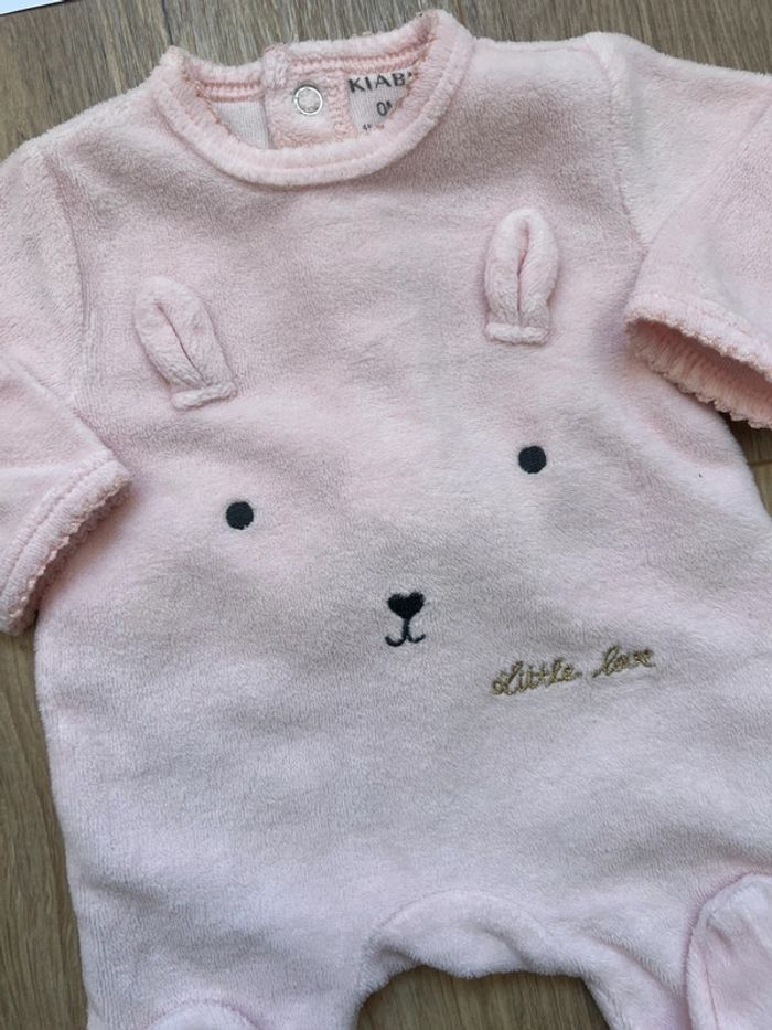 Pyjama lapin Kiabi naissance - photo numéro 2