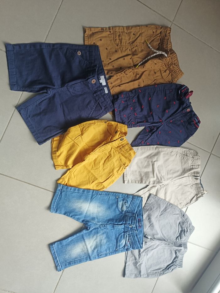 lot de 8 shorts pour garçon taille 6 ans - photo numéro 1