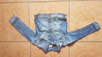 Veste en jeans fille 4 ans bleue Chipie jeans