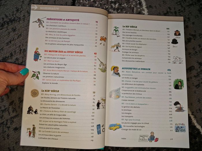 Livre "L'histoire de la Terre en BD" + sac - photo numéro 3