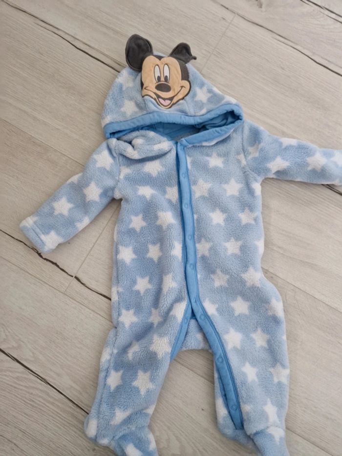Combinaison polaire mickey disney 0/3mois