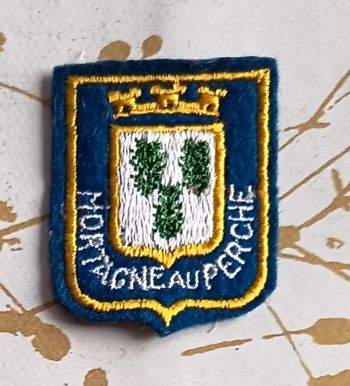 Écusson / blason à coudre ville de Mortagne au Perche