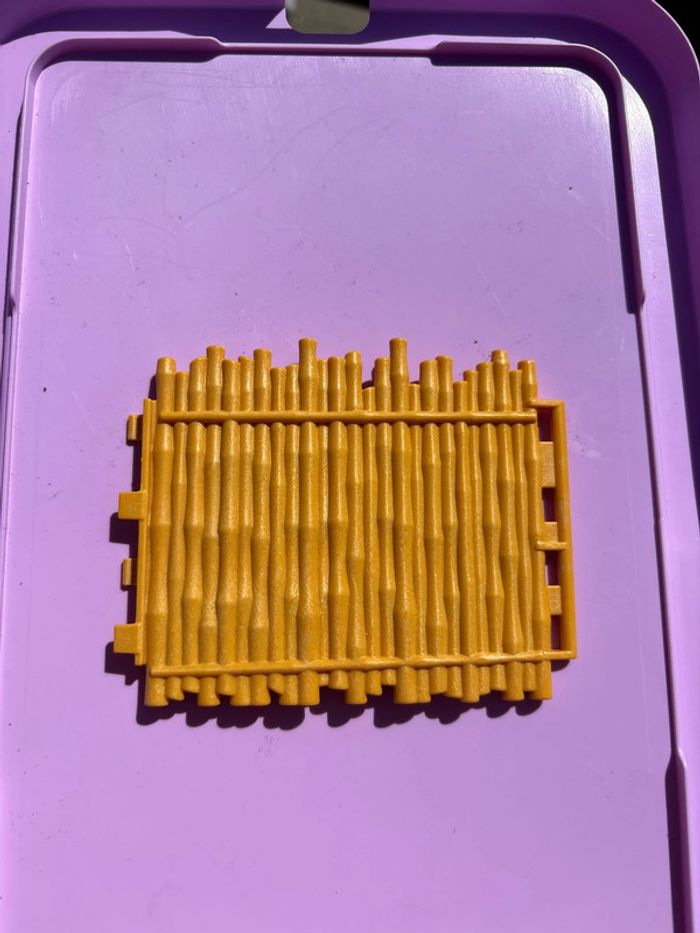 Barrière bambou playmobil