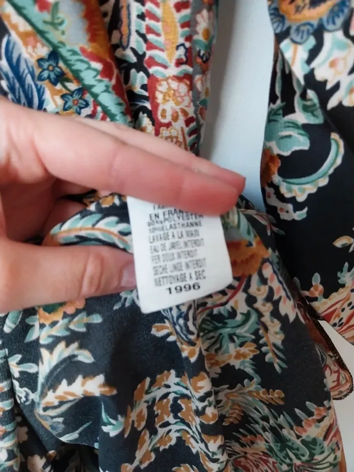 Robe à motifs coloré Taille Unique - photo numéro 3