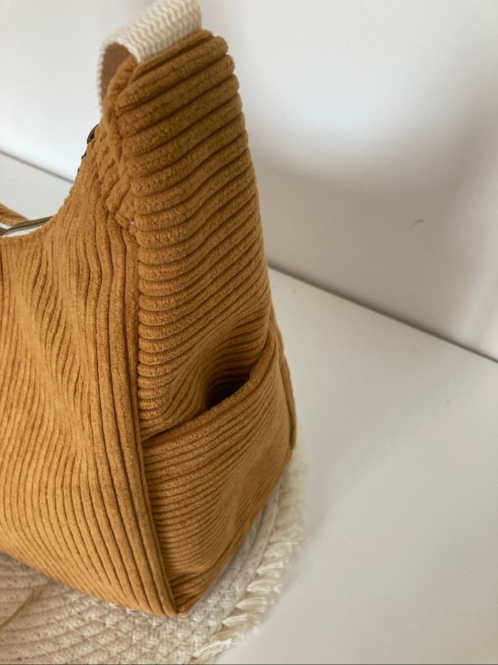 Sac à main boho camel. - photo numéro 5