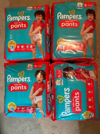 Couche Pampers pants taille 6