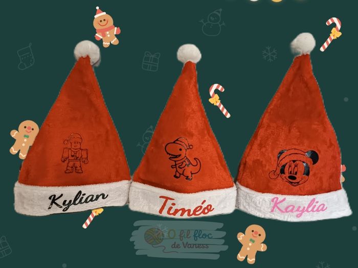 Bonnet de Noël personnalisé