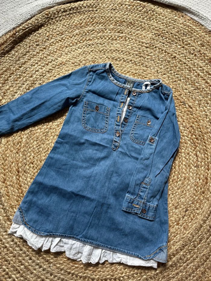 Robe en jean Zara