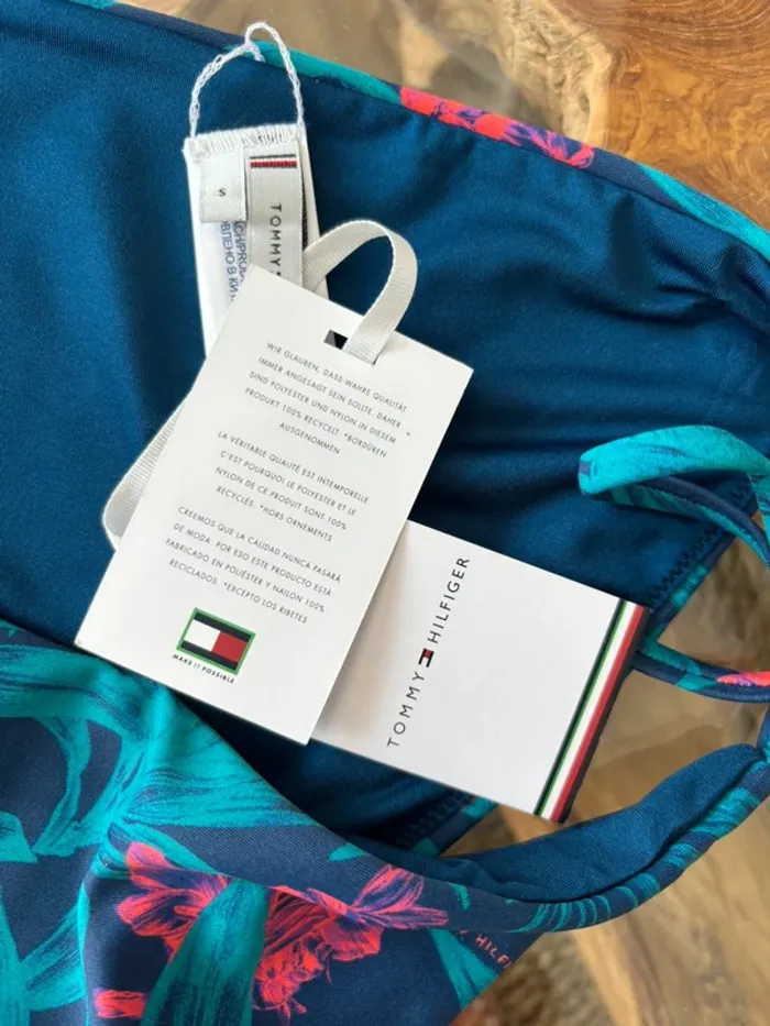 Bas de maillot de bain Tommy hilfiger femme fleurs - photo numéro 6