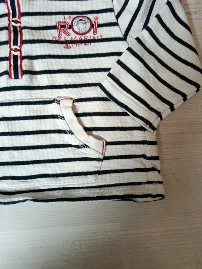 Pull léger Terre de Marins 81cm 18mois - photo numéro 4
