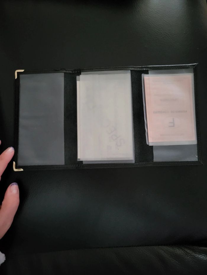 Pochette permis - photo numéro 3