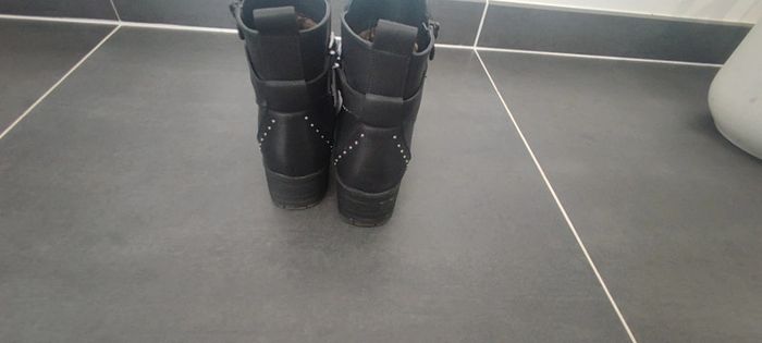 Paires de bottines noires taille 38 - photo numéro 5