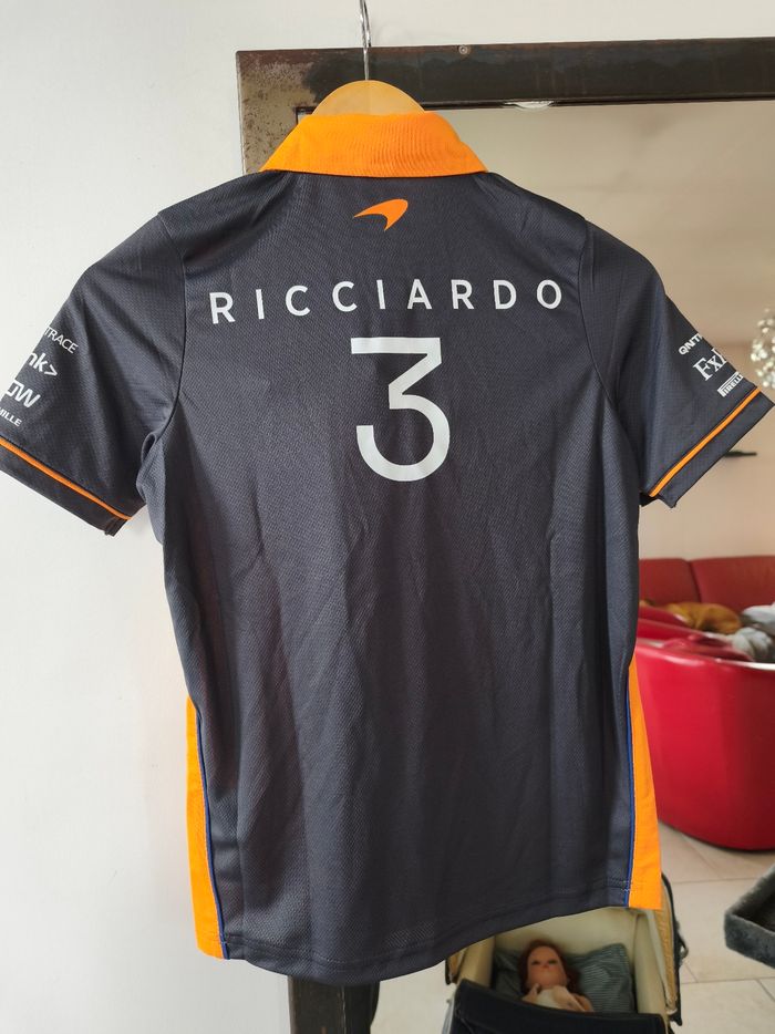 McLaren Pilotes T-Shirt Ricciardo - photo numéro 3