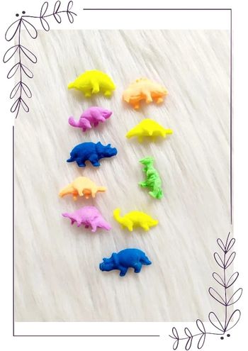 Lot de 10 mini-figurines dinosaures grandissantes dans l'eau
