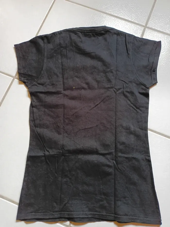 T-shirt femme noir Je ne râle pas je m'exprime ! - photo numéro 8