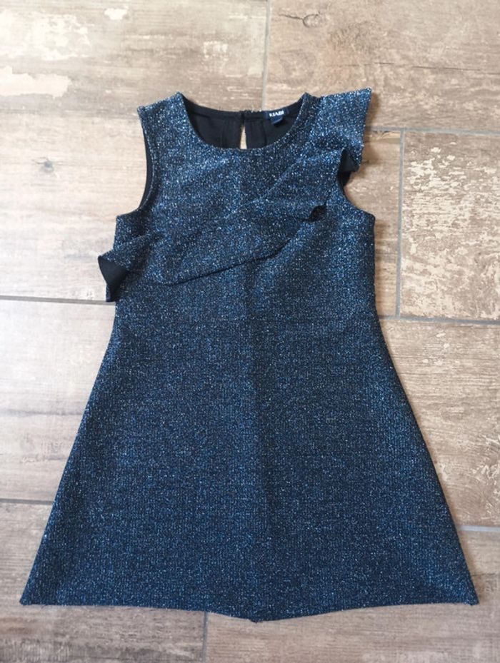 Robe de soirée fête anniversaire mariage Noël Fille 6 ans paillettes Kiabi