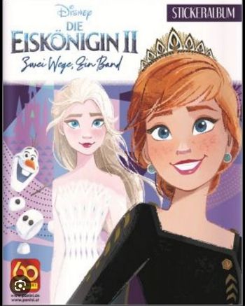 Cartes et stickers de la collection " la reine des neige II " neufs