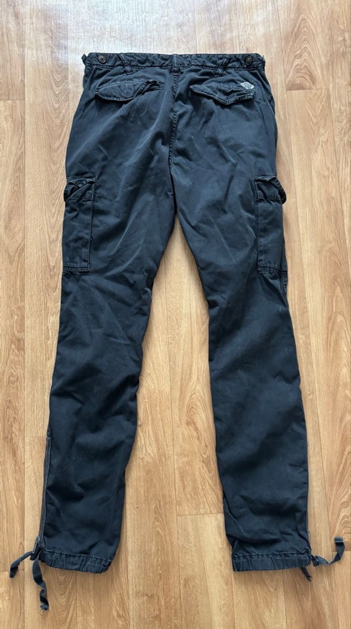 Pantalon treillis noir homme 31 - photo numéro 2