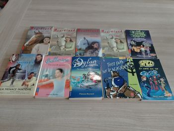 Lot de 10 livres de poches divers (19)