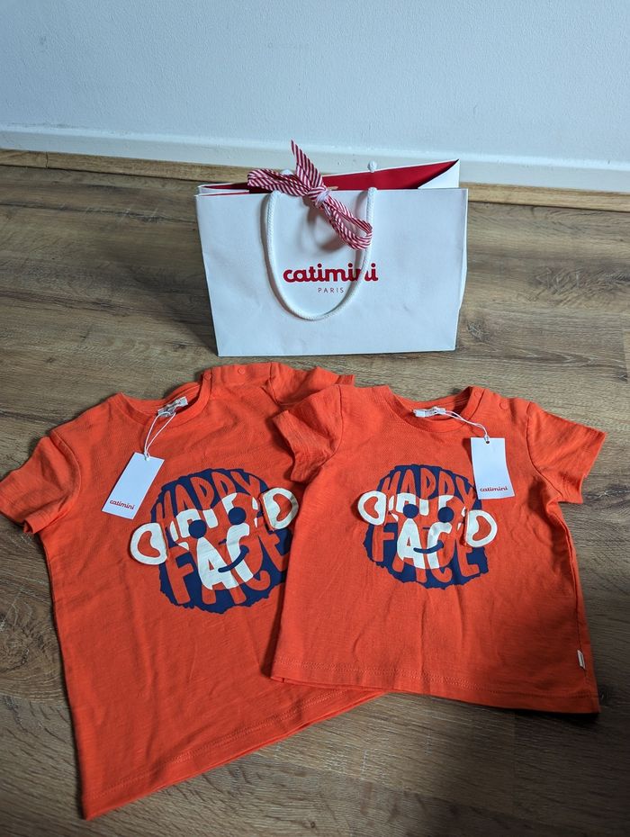 Lots de tee shirts Catimini neuf 3and et 1an