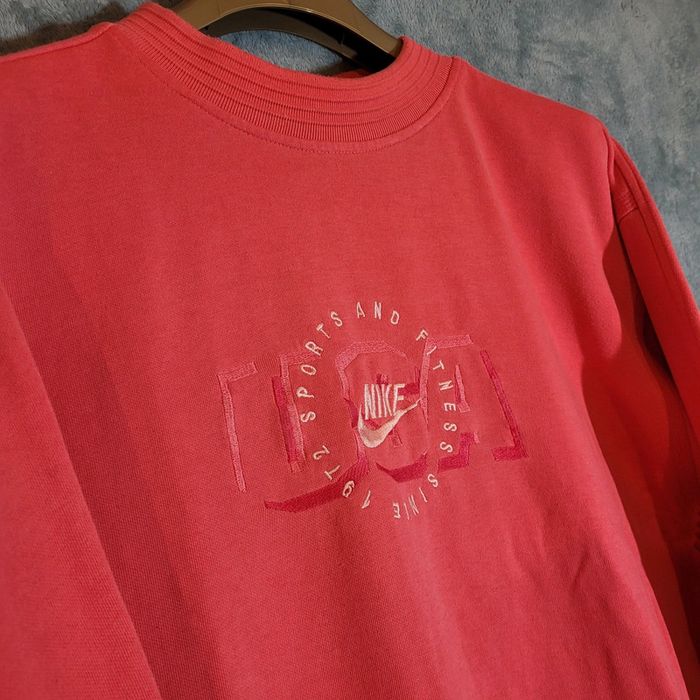 Crewneck  / Sweat  Vintage Nike 90's 🧥 Taille XL - Logo Brodé - photo numéro 3