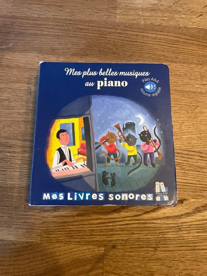 Livre sonore Mes livres sonores Mes plus belles musiques au piano
