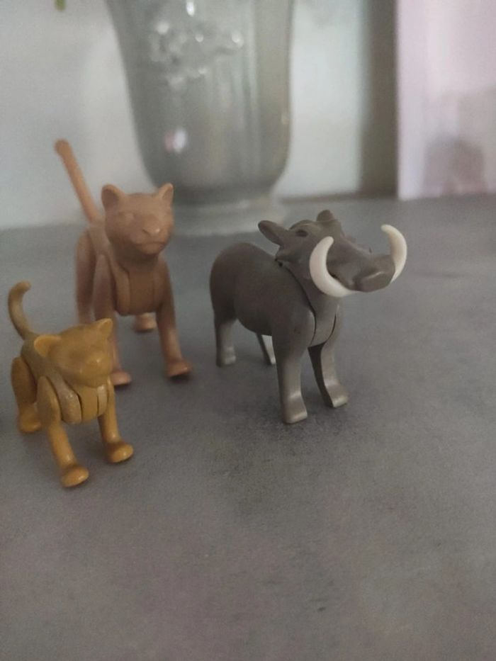 Playmobil Puma, phacochère et loup - photo numéro 8