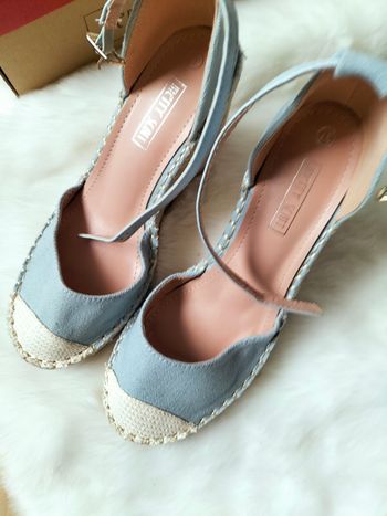 Escarpins été talon compensés 