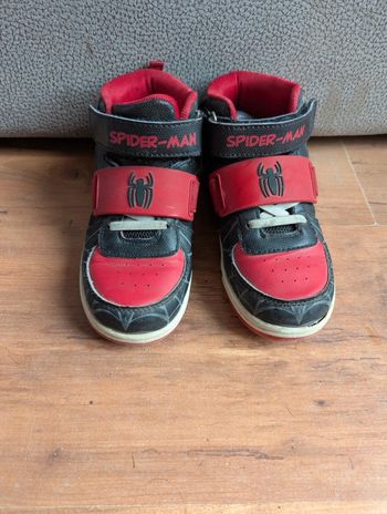 Baskets montantes spiderman