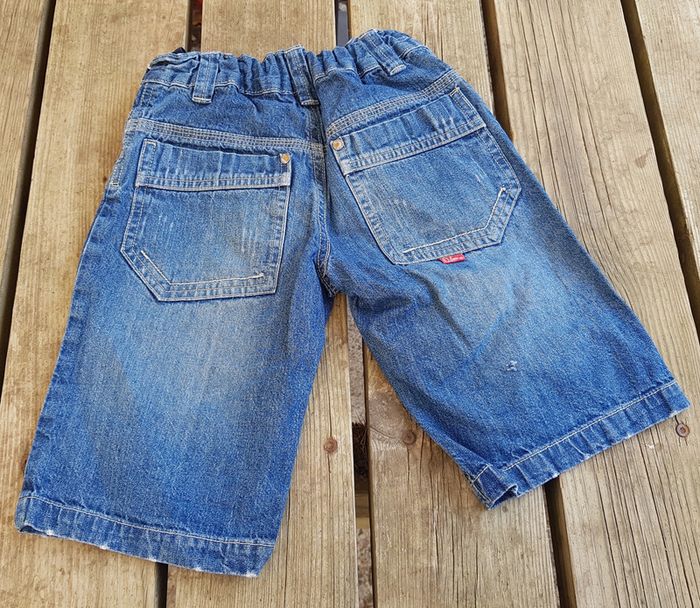 Short en jean bleu Orchestra taille 7 ans - photo numéro 2