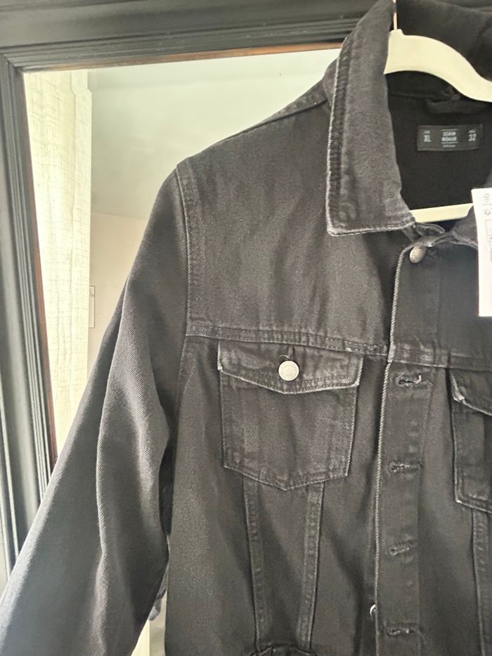 Robe en jean noir - photo numéro 2