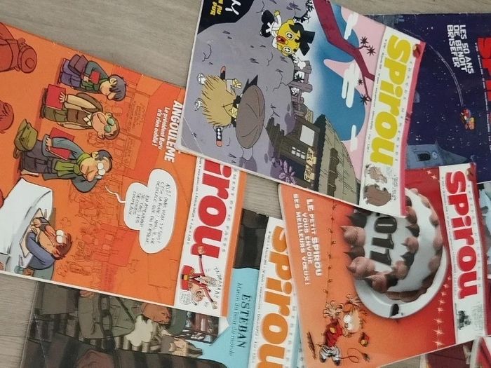 Lot de 12 magazines SPIROU année 2010-11 L006  7578877699 - photo numéro 7