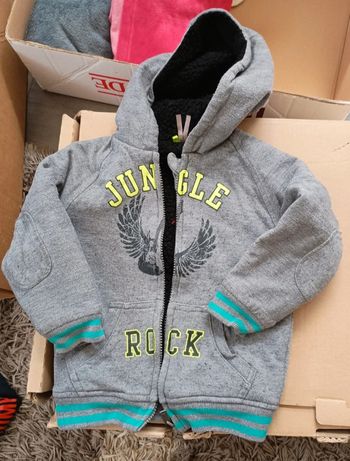 Veste chaude à capuche