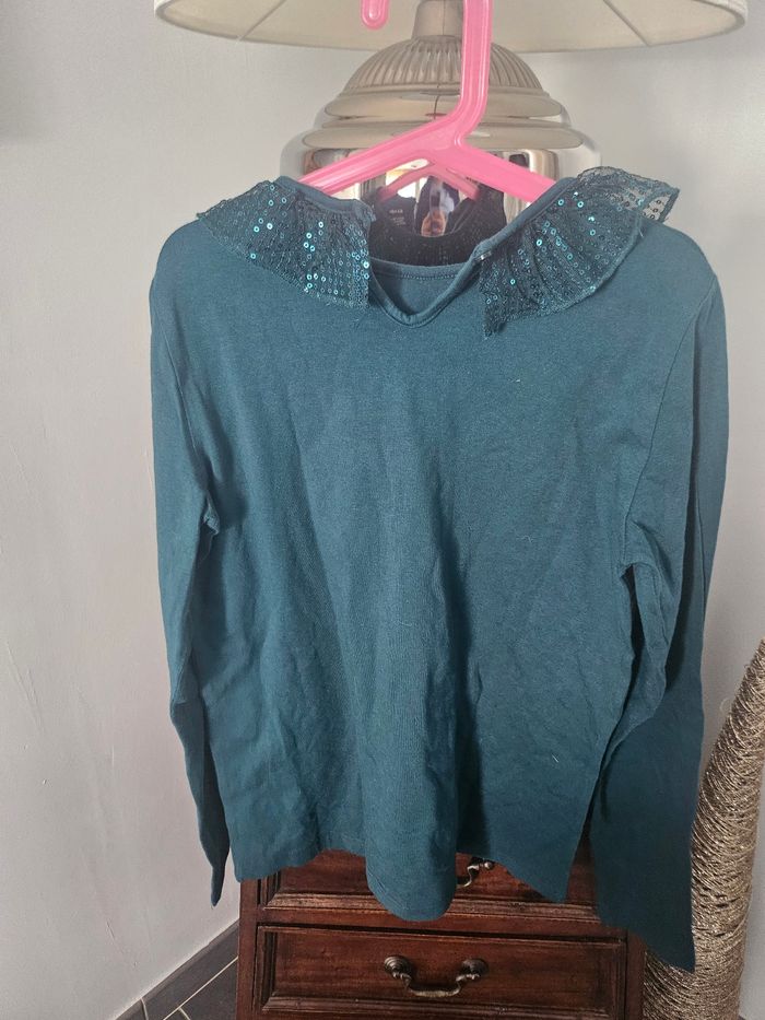 T-shirt manches longues Taille 12ans - photo numéro 3