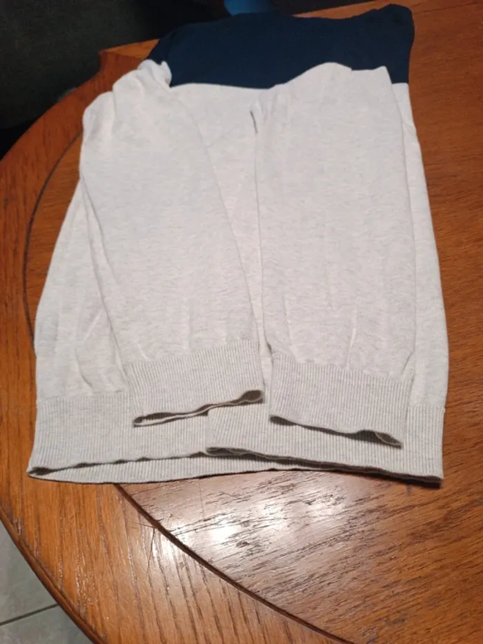 Pull Marine-gris Jules XXL - photo numéro 7