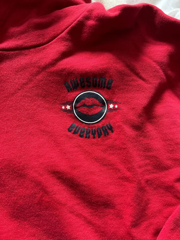 Lot de 2 sweat-shirt courts 12 ans - photo numéro 3
