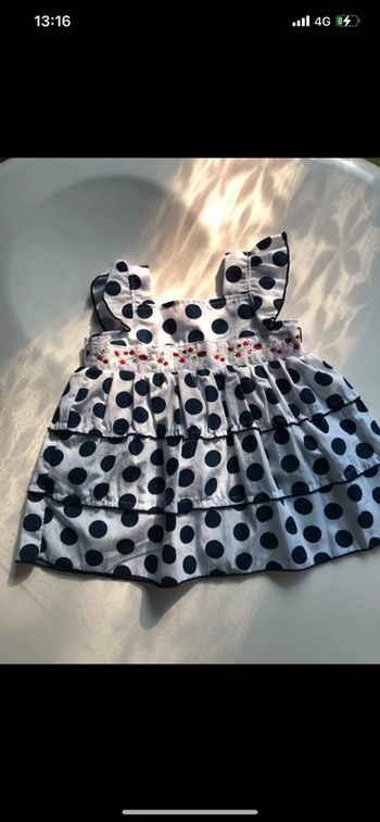 Robe à pois