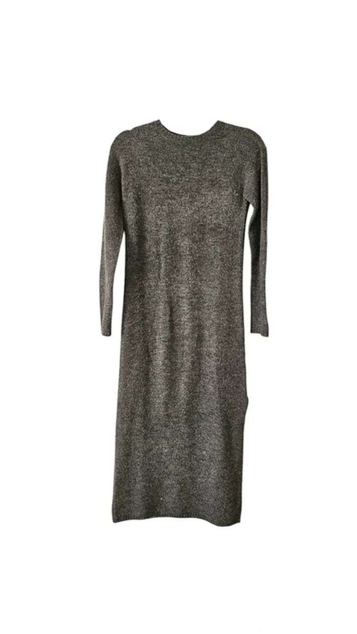 Robe longue Pull & Bear – XS – Gris – État : Excellent - photo numéro 2