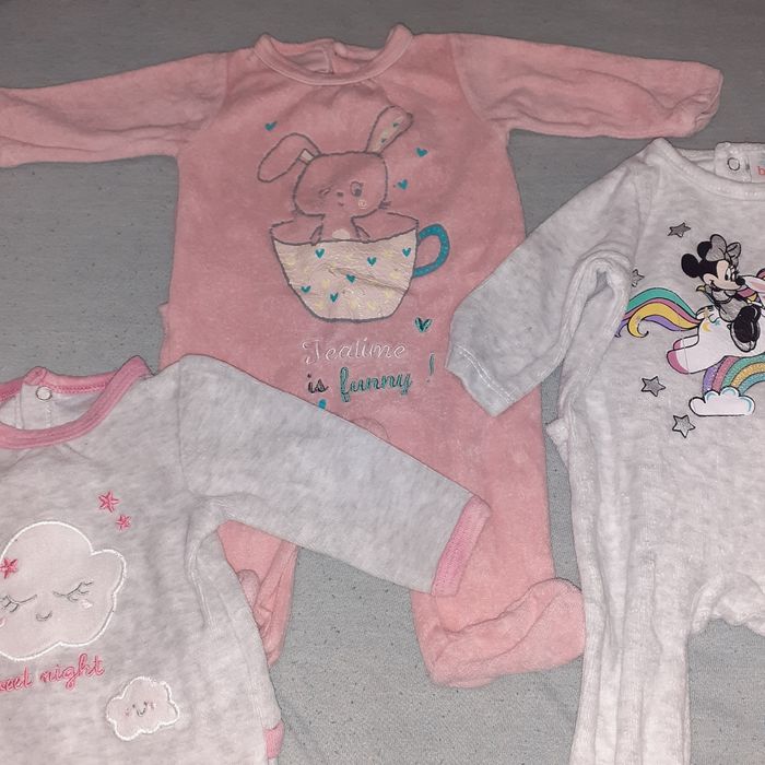 3 pyjamas bébé 1 mois - photo numéro 2