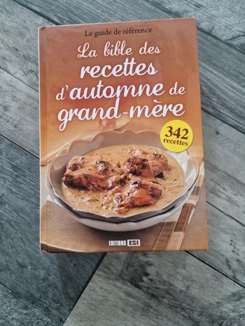 Livre de recette