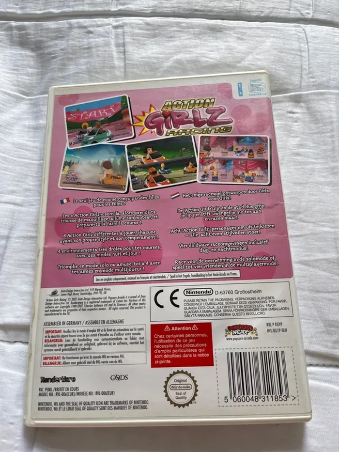Jeu de Wii action girlz racing - photo numéro 3