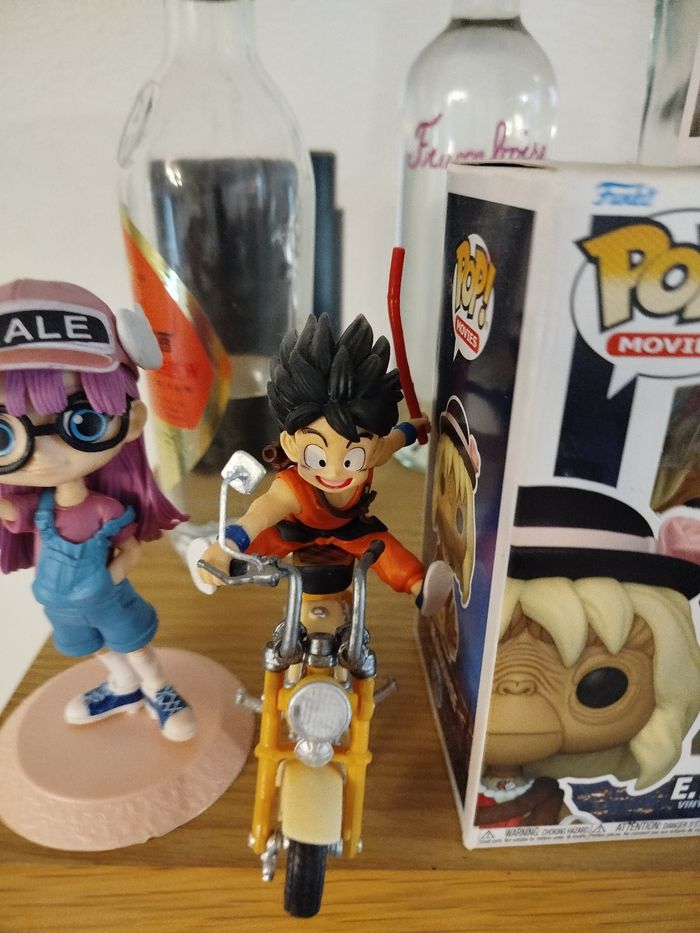Figurine dragon ball Z Sangoku en moto - photo numéro 3
