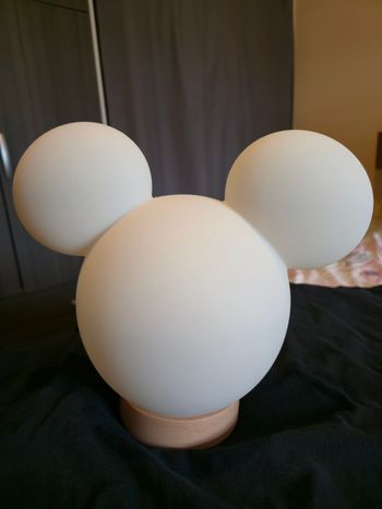 Lampe Tête de Mickey à piles