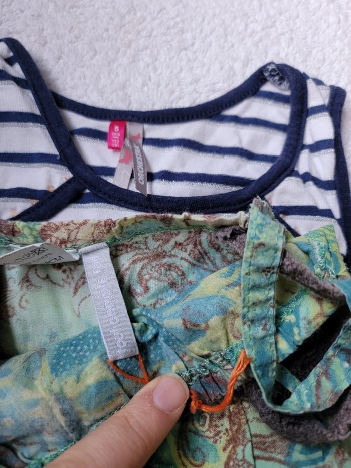 Lot de 3 robes fille 5 ans - photo numéro 6