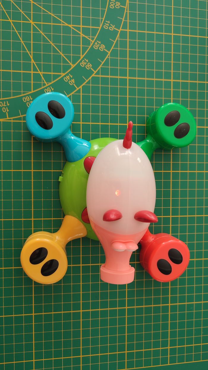 Cochon buzzer électronique pièce détachée jeu de société Le cochon qui rit buzz party Dujardin #E28 - photo numéro 5