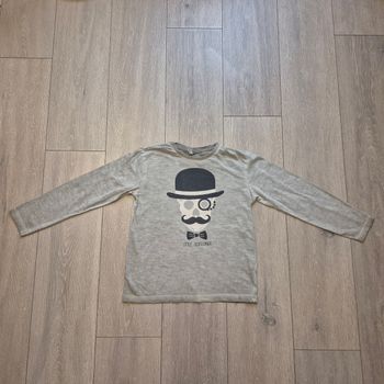 Maillot manche longue gris. Garçon 10 ans. Marque Tape à l'oeil